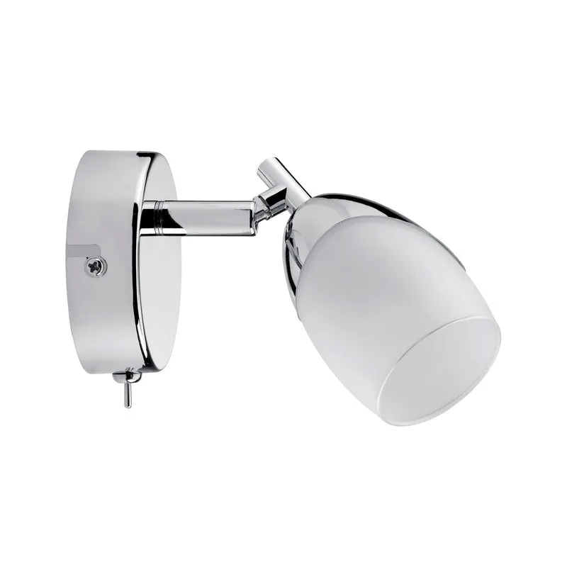 Paulmann Spotlight Yasmin max. 1x10W G9 Chrom/Satin 230V Metall/Glas