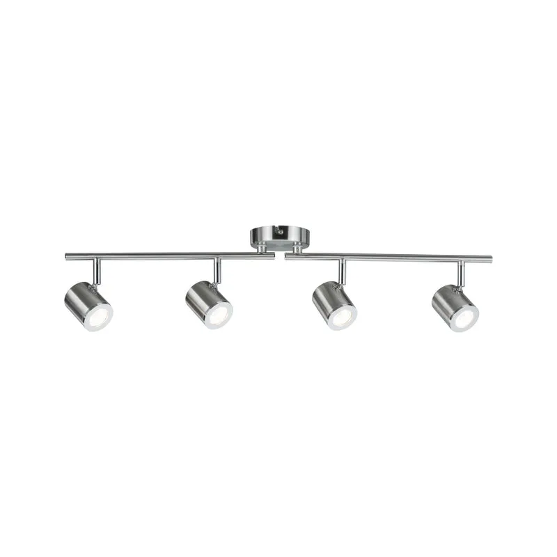 Paulmann Spotlight Tumbler 4x4,5W Nickel 230V Metall