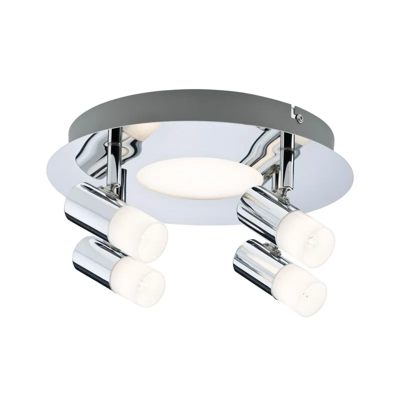 Paulmann Spotlight Lagoon Rondell 1x5W+max4x10W G9 Chrom 230V Metall