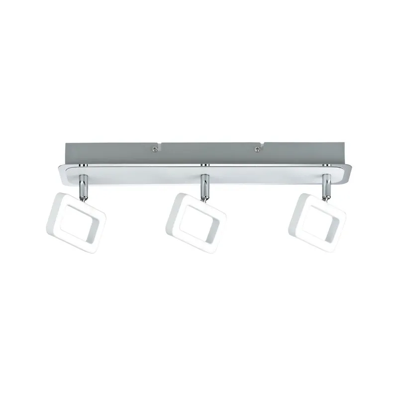 Paulmann Spotlight Frame 3x4,5W Weiß matt/Chrom 230V Metall
