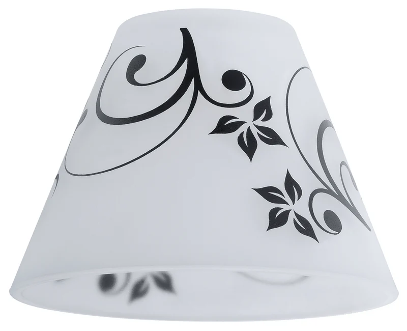 Paulmann DecoSystems Schirm Kegi max.50W Weiß/Schwarz flower