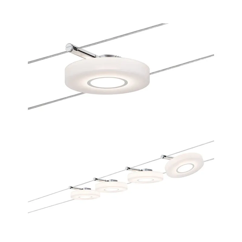 Paulmann Smart Wire System BLE DiscLED I 4x4W Satin 230V/12VA DC 36VA Tunable White