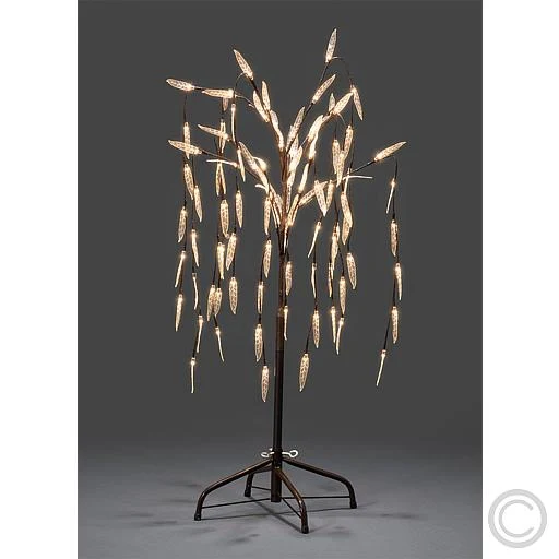 LED Trauerweide braun 100cm 3374-600 96 ww LED außen