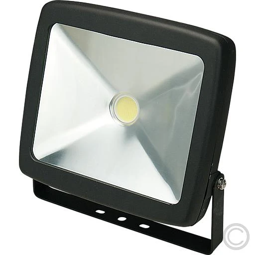 EGB LED Strahler 'PRO' IP65 33W 2475lm 3000K Gehäuse schwarz