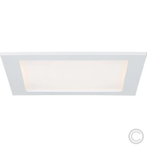 Paulmann Quality EBL Set Panel eckig LED 1x18W 2700K 230V 220x220mm Weiß/Kunststoff