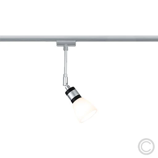 Paulmann URail System LED Spot Titurel II 1x2,2W G9 Chrom matt/Chrom 230V Met/Gls