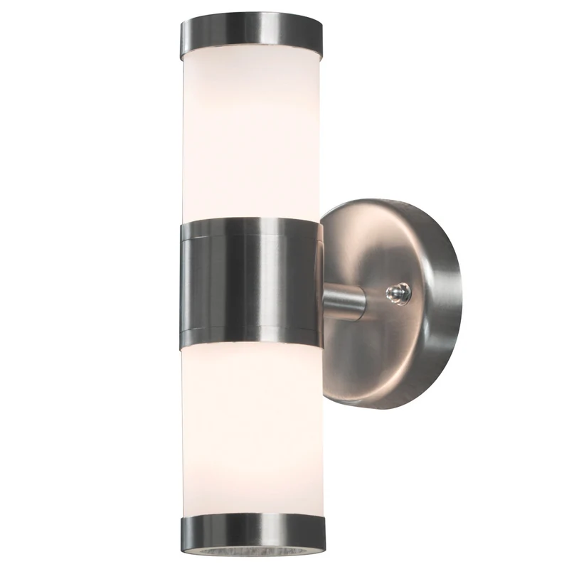 Konstsmide Halogenspot Modena Edelstahl, gefrostetes Glas