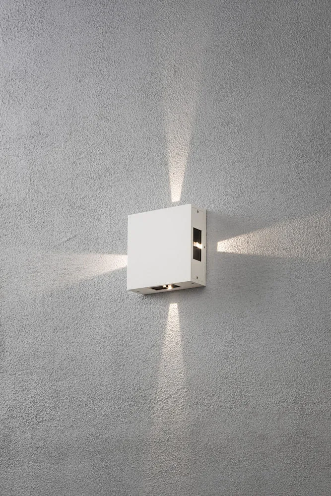 Konstsmide Cremona Wandleuchte weiss H-Power LED