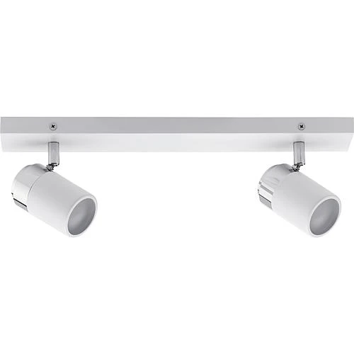 Paulmann Spotlight Zyli IP44 max 2x10W GU10 Weiß/Chrom 230V Metall