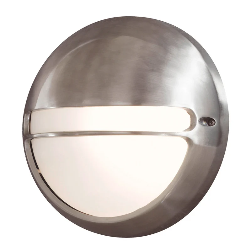 Konstsmide Wandleuchte Torino Aluminium, opales Glas