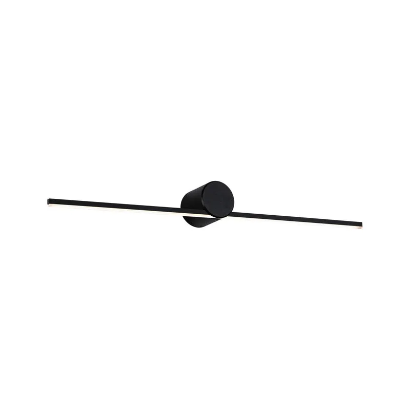 Paulmann LED Leuchtspiegel Sava IP44 3000K 300lm 230V 5W Schwarz matt