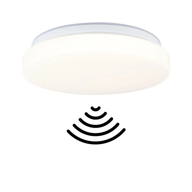 Paulmann LED Deckenleuchte Dämmerungsgesteuerter Bewegungsmelder (HF) IP44 3000 - 5700K 1750lm 230V 16,5W Weiß