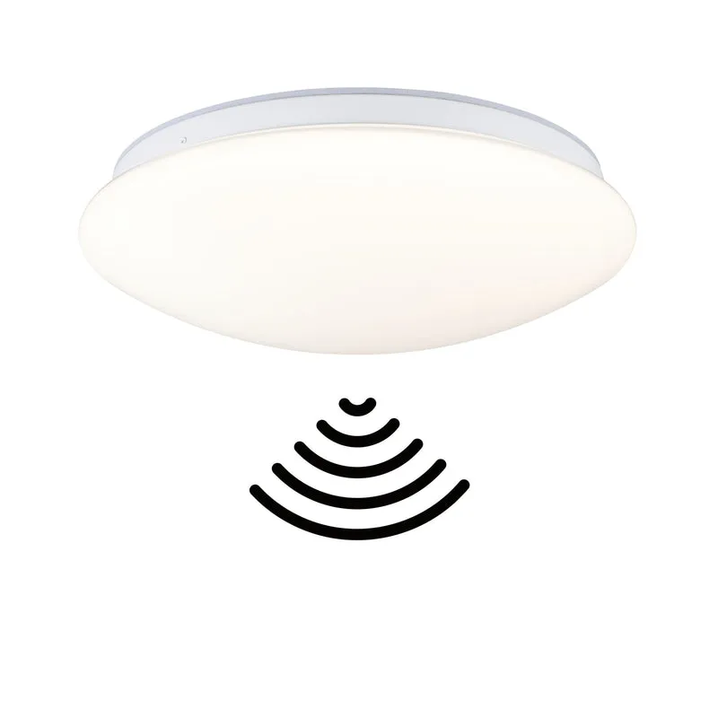 Paulmann LED Deckenleuchte Leonis Dämmerungsgesteuerter Bewegungsmelder (HF) IP44 3000 - 5700K 1750lm 230V 16,5W Weiß