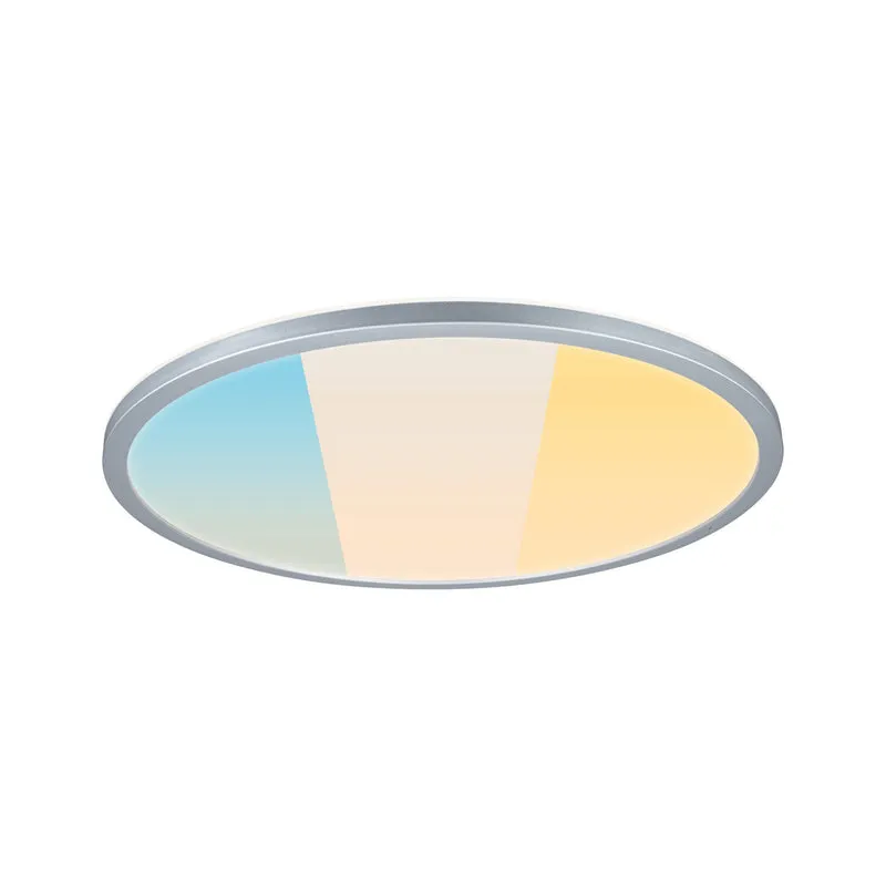Paulmann LED Panel Atria Shine IP44 rund 398mm 20,8W 2800lm 3000 - 6500K Chrom matt