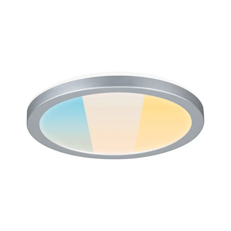 Paulmann LED Panel Atria Shine IP44 rund 190mm 7,6W 1100lm 3000 - 6500K Chrom matt