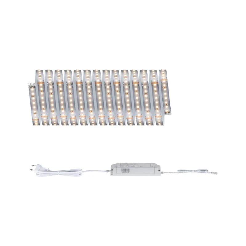 Paulmann MaxLED 1000 LED Strip Warmweiß Basisset 5m 30W 1100lm/m 128 LEDs/m 2700K 60VA