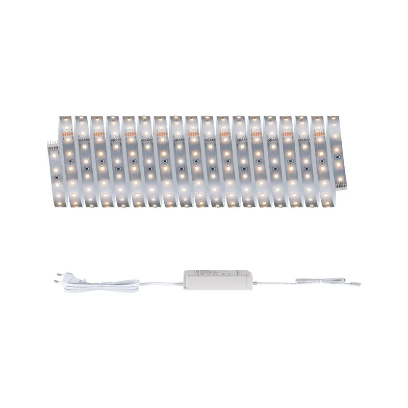 Paulmann MaxLED 500 LED Strip Warmweiß Basisset 10m 28W 550lm/m 64 LEDs/m 2700K 40VA