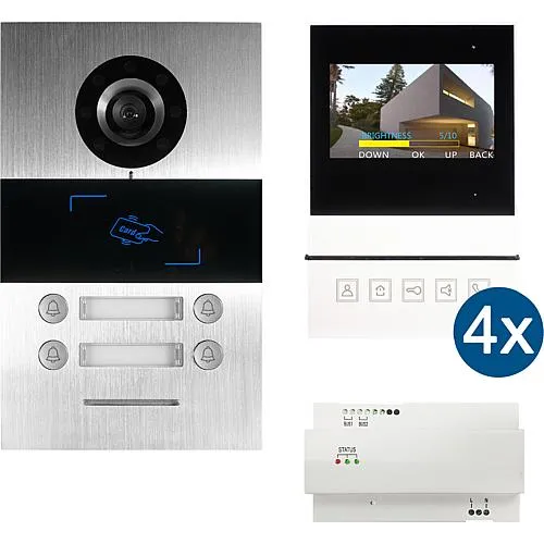 EGB Villa 4 Familien UP Set Basic