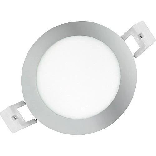 EGB LED Einbau-Panel, CCT-DIM, 3W, silber, rund