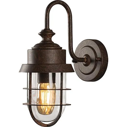 Wandleuchte Cerignola rostoptik IP44 7351-970