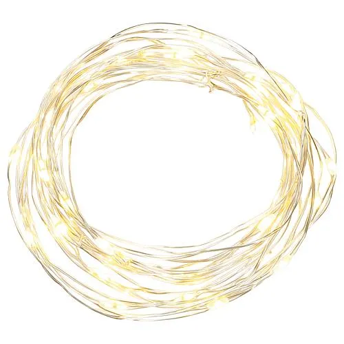 EGB Micro LED-Lichterkette 40 fl. warmw. Timer