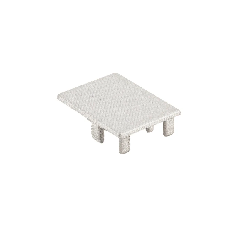 Deko-Light Combo Endkappe 2 St. U-Leuchtenprofil, H-LU-02-20, grau