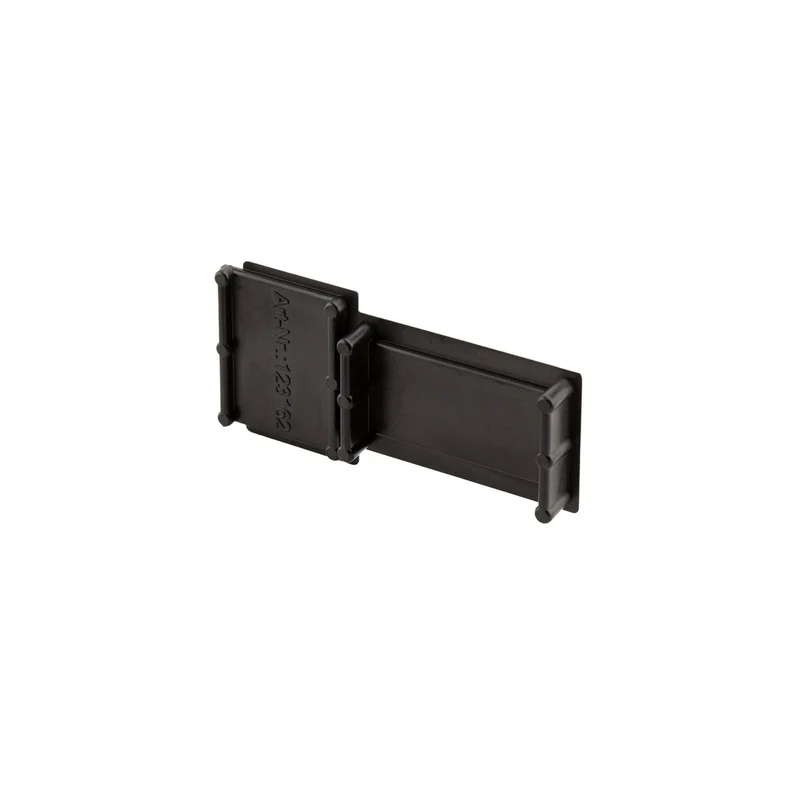 Deko-Light Combo Einbau/Fassade/Dämmung 2 St. Endkappe Verbindung Montageprofil - Trafoprofil, schwarz