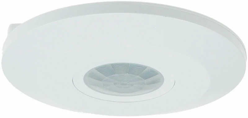 Decken-Bewegungsmelder "CBM-Flat" 360° LED geeignet, 6m Detektion, 2000W, weiß