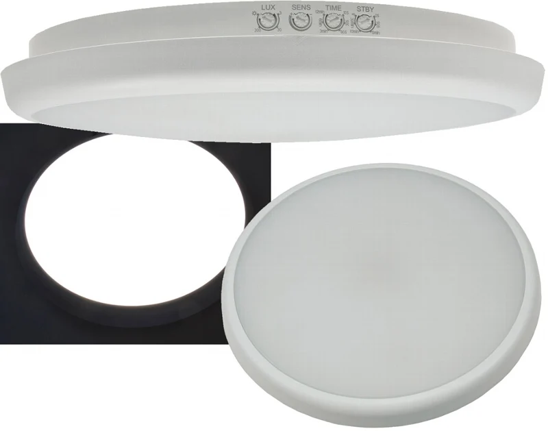 LED Deckenleuchte "SALAO 16 NW" IP54, 16W, 1350lm, 4000K, HF-Bewegungsm.