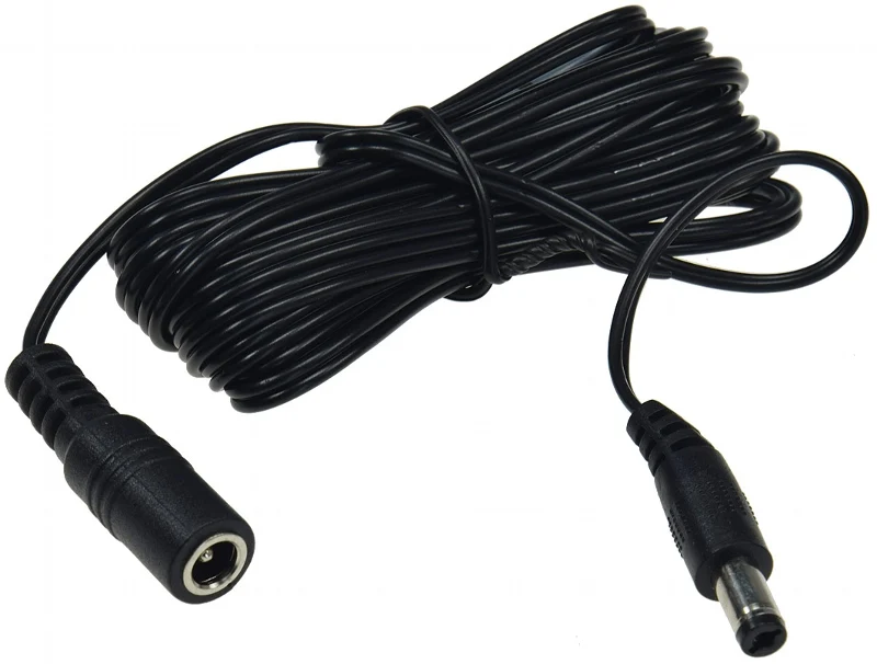 Verlängerungskabel für Netzteile 3m 5,5mm / 2,1mm, Stecker / Buchse