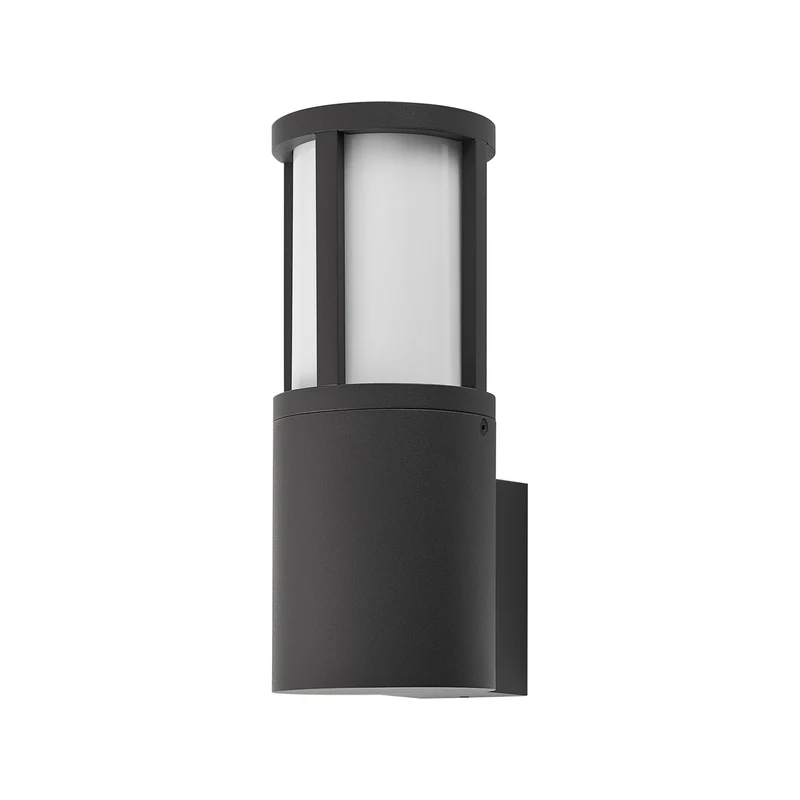 Deko-Light Facado 2 Round opal, 1x max 20 W, Dunkelgrau