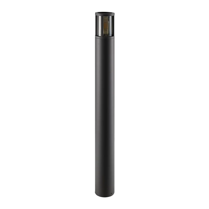 Deko-Light Facado 2 Round getönt 1000mm, 1x max 20 W, E27, Dunkelgrau
