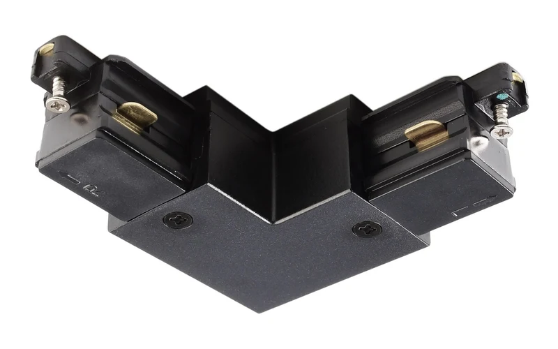 Deko-Light D One 90°-Verbinder, links, schwarz