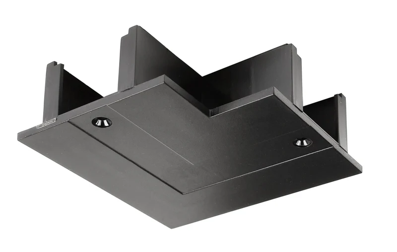 Deko-Light D Line DALI Einbau-Abdeckblende 90°-Verbinder, schwarz