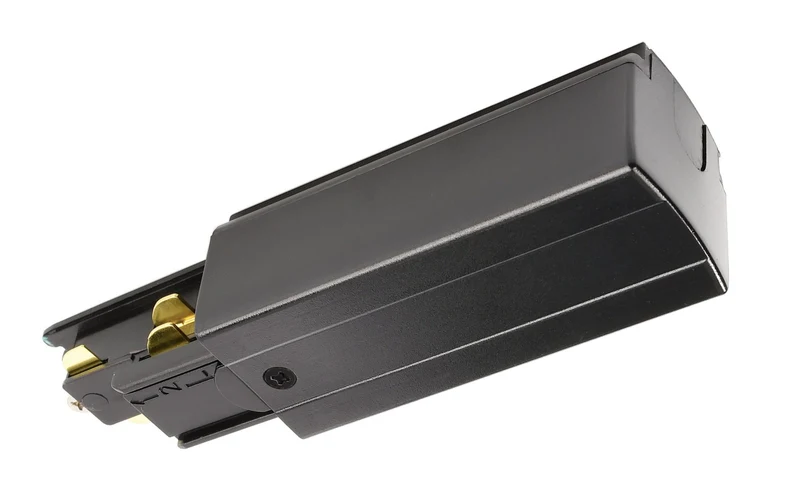 Deko-Light D Line DALI elektrischer Einspeiser links, schwarz