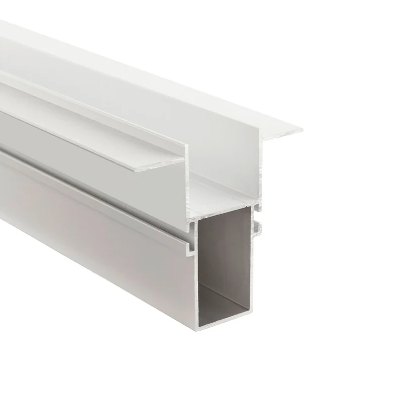 Deko-Light Combo Fassade Trafoprofil mit Flügel, 3mm, 1m weiß