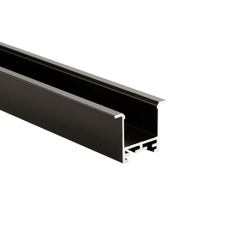 Deko-Light Combo T-Leuchtenprofil hoch, LT-02-20, schwarz, 1m