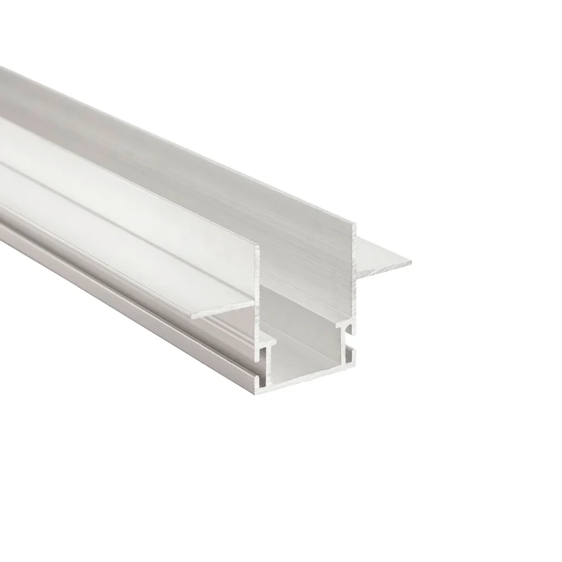 Deko-Light Combo Einbau Montageprofil mit Flügel, 13mm, 3m nicht eloxiert