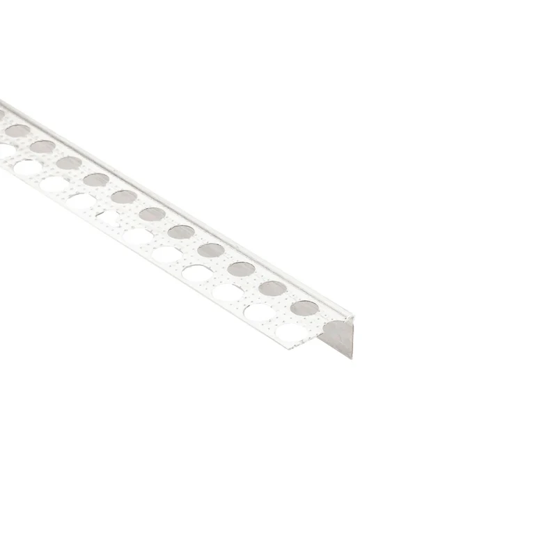 Deko-Light Combo Anschlussprofil für Spachtelarbeiten Aluminium natur, 2 m