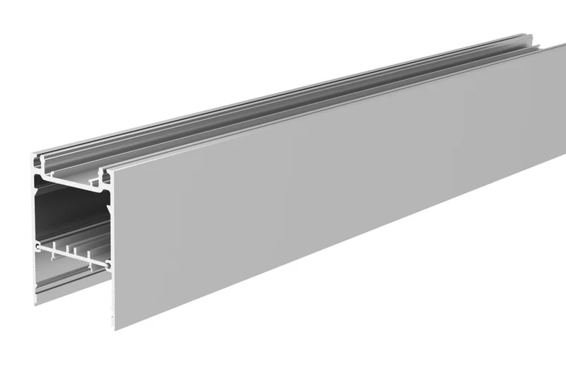 Deko-Light PLANO MS, 80 x 55mm, alu eloxiert mit LED-Träger, 2,5m