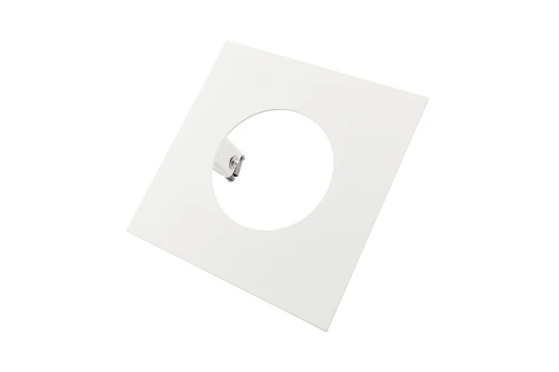 Deko-Light Reduzierring eckig 130/70 mm, Verkehrsweiß