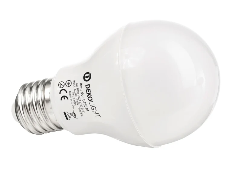 Deko-Light RF-smart, E27, RF, 6 W, RGB+2700-6500 K, 220 Grad