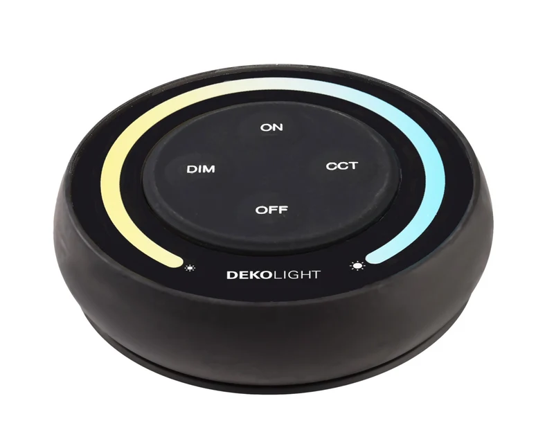 Deko-Light RF-smart, Fernbedienung, schwarz, 1 Zone, Single/CCT, IP20