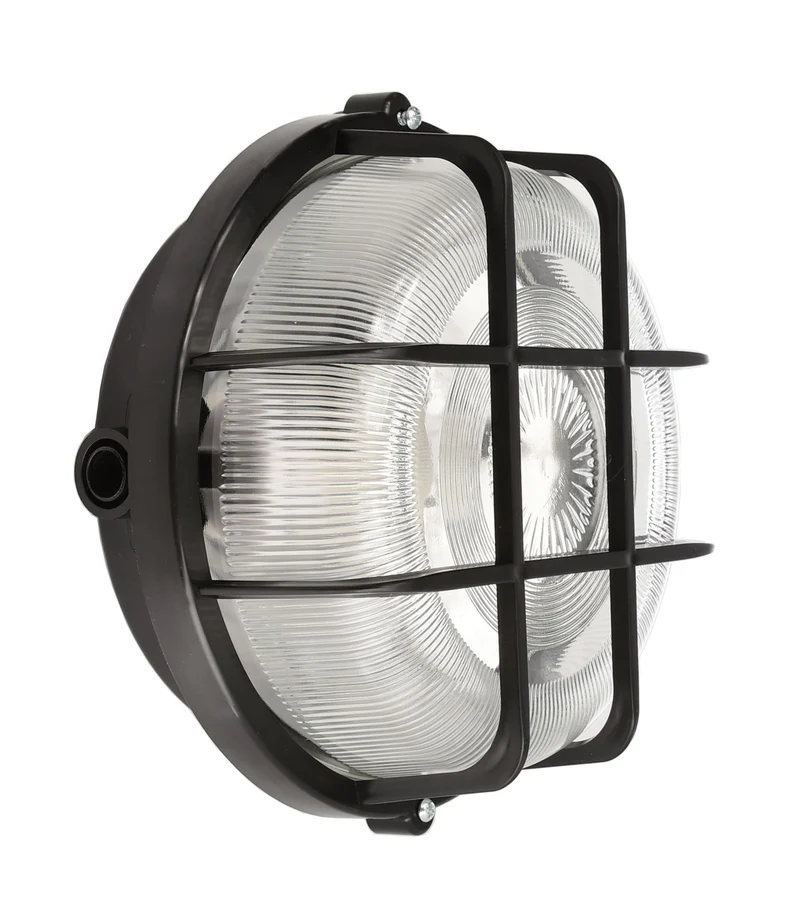 Deko-Light Sotano Retro, Round, 1x max. 60 W E27, Schwarz
