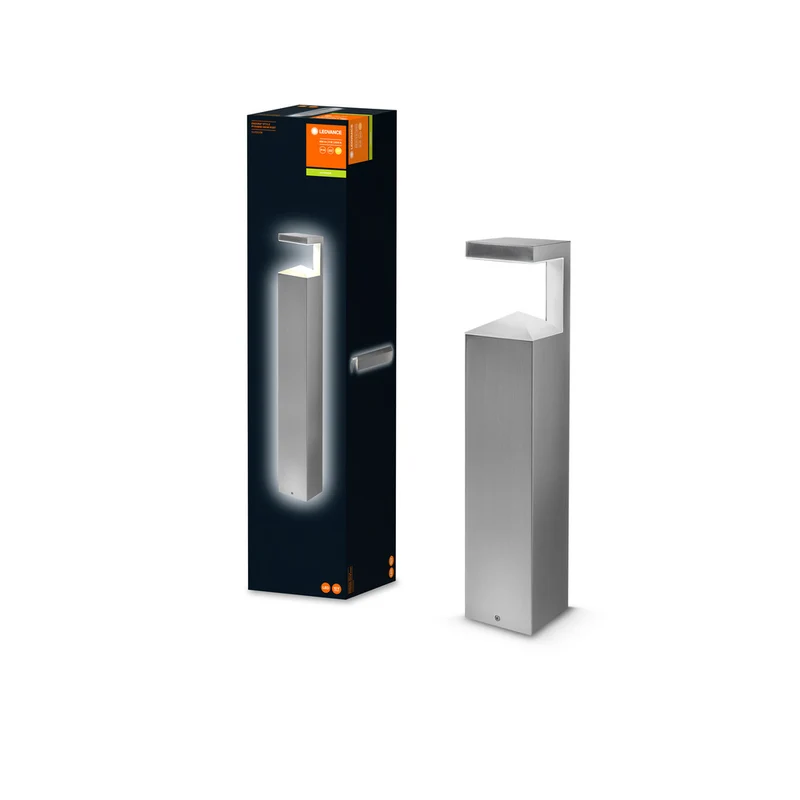 LEDVANCE ENDURA® STYLE PYRAMID Pollerleuchte 50cm Post 9W, 600 lm, 3000 K, Warmweiß